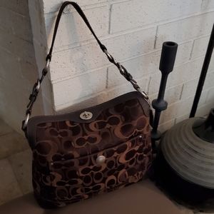 Coach Chelsea Optic Signature Logo  Bag